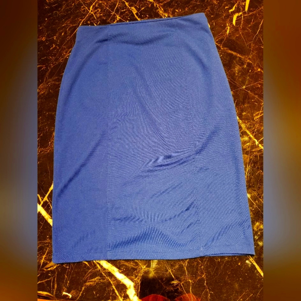 Dots Royal Blue Skirt